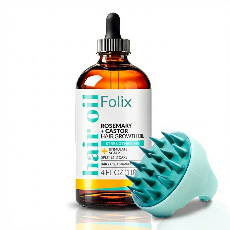 Folix™ Aceite De Castor Crecimiento Capilar